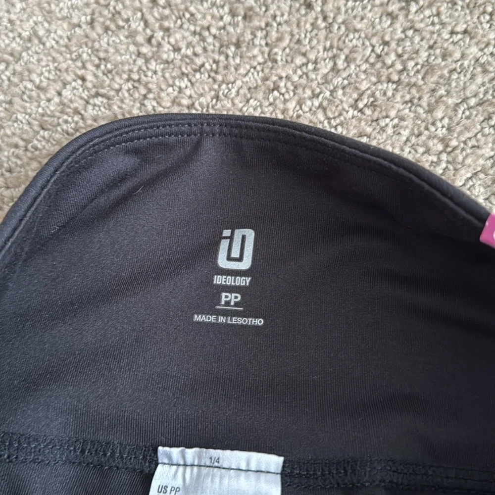 417M ID IDEOLOGY High Rise Side Pocket 7/8 Leggings -‎ Size: PP (2P)